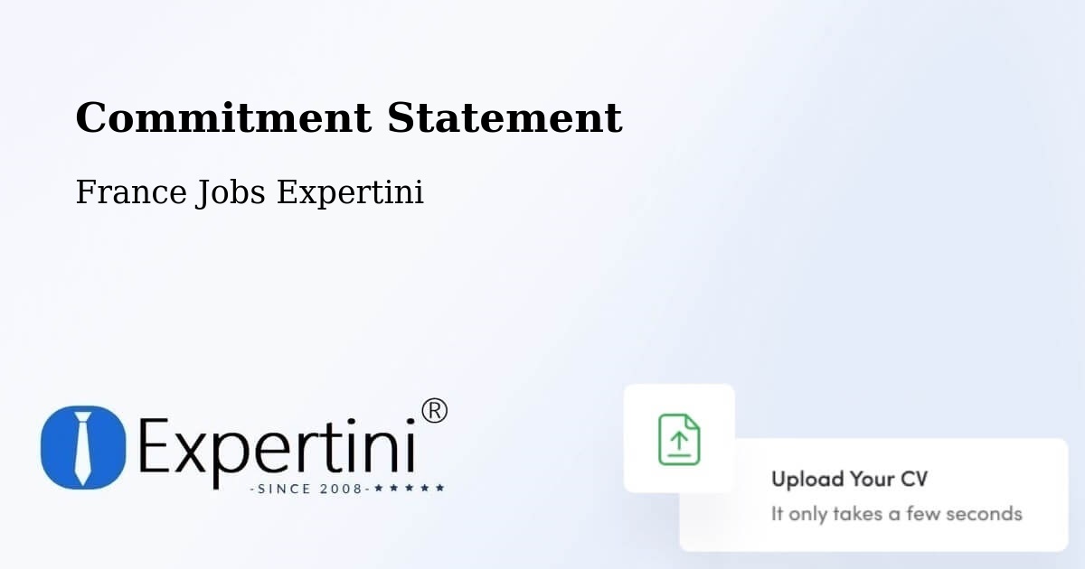 Corporate Commitment – Villers Cotterêts - France Jobs Expertini